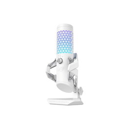 ASUS ROG Carnyx Micro USB Blanc - Microphone de jeu - Réf. 90YH03Z0-BAUA10