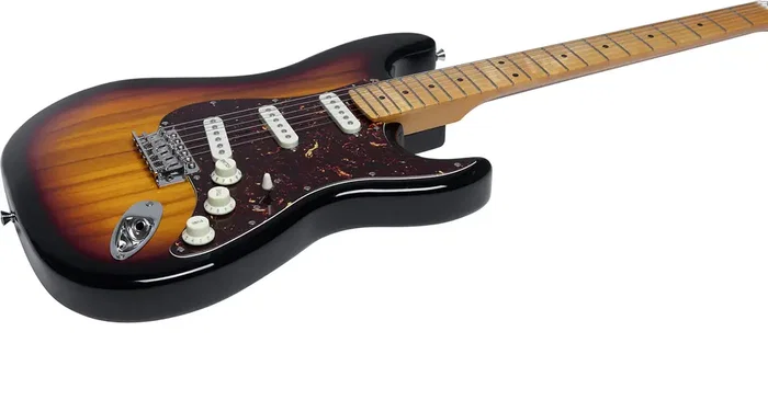 EKO Guitare Électrique Starter ST401 Type Strat (Touche Érable) Sunburst