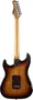 EKO Guitare Électrique Starter ST401 Type Strat (Touche Érable) Sunburst