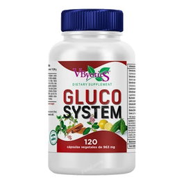 VBYOTICS GLUCO SYSTEM 120 CAPS