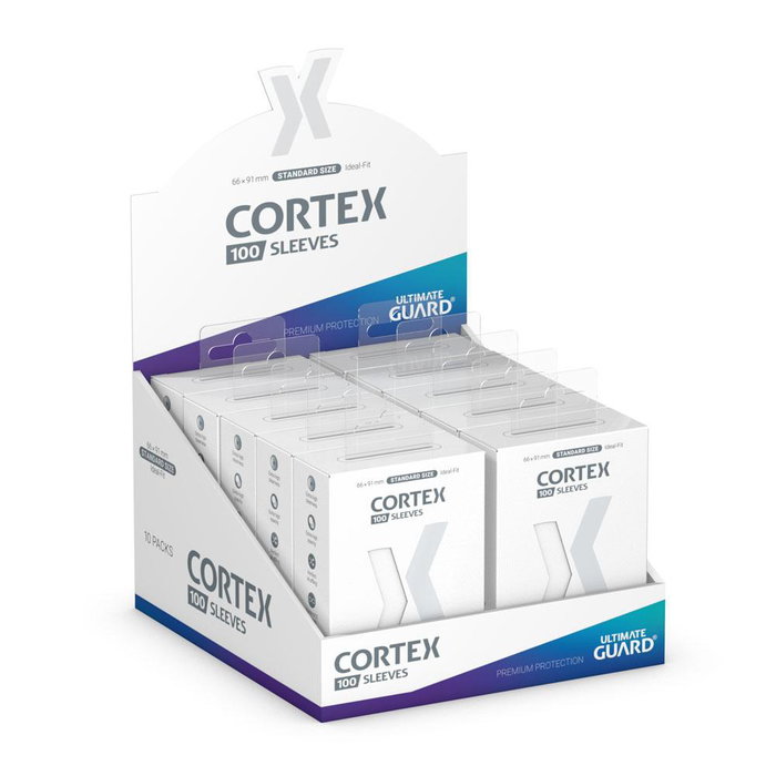 Ultimate Guard Cortex Sleeves Standard Size (100) - White Ultimate Guard Cortex Sleeves Standard Size (100) - White