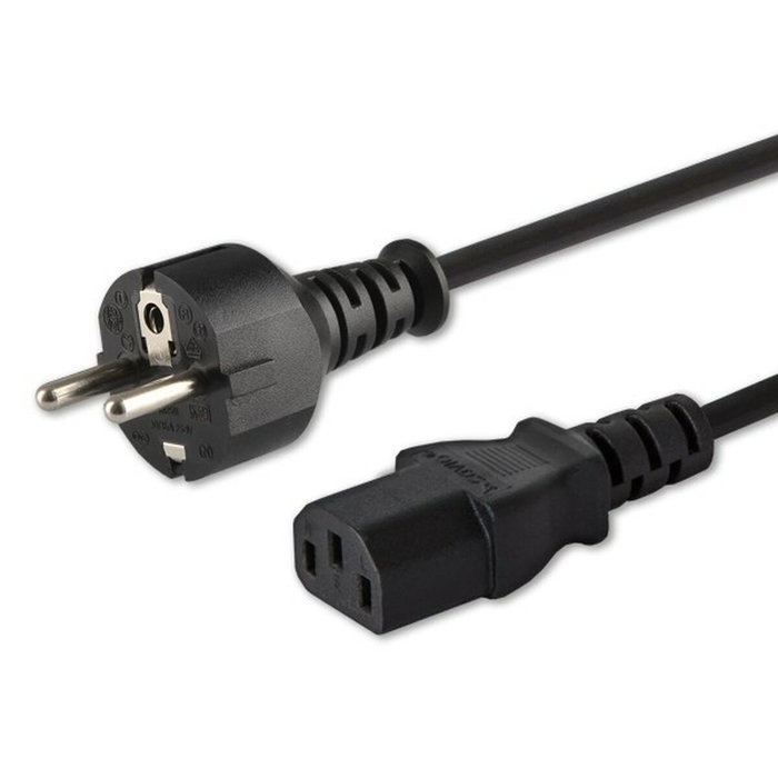 Savio Câble d'Alimentation CL-138 Schuko IEC C13 Noir 1,8 m Savio Câble d'Alimentation CL-138 Schuko IEC C13 Noir 1,8 m