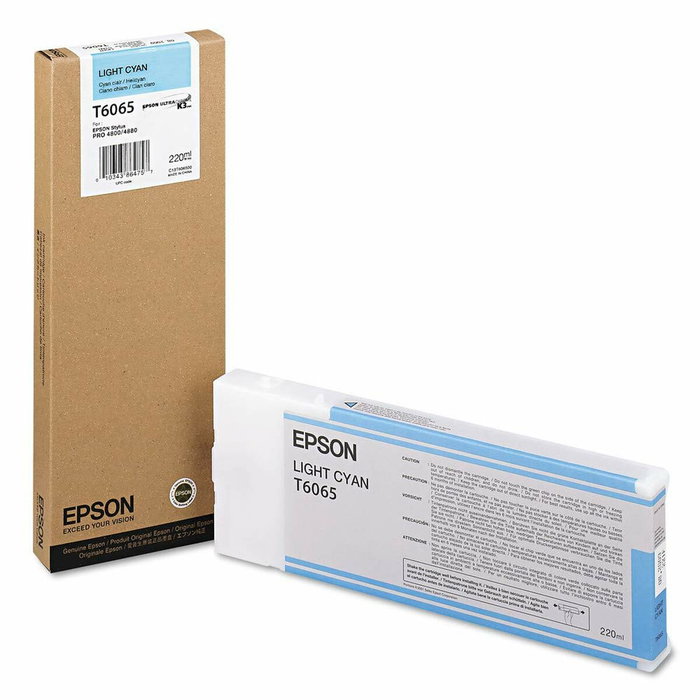 Epson Cartouche d'encre Light Cyan 220ml pour Stylus Pro 4880 et 4800