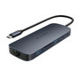 Hyper Hub USB-C Next 11 Ports 10Gbps 140W PD 3.1, 2x HDMI 4K60Hz SD/microSD 312MB/s, RJ45, Audio