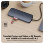 Hyper Hub USB-C Next 11 Ports 10Gbps 140W PD 3.1, 2x HDMI 4K60Hz SD/microSD 312MB/s, RJ45, Audio