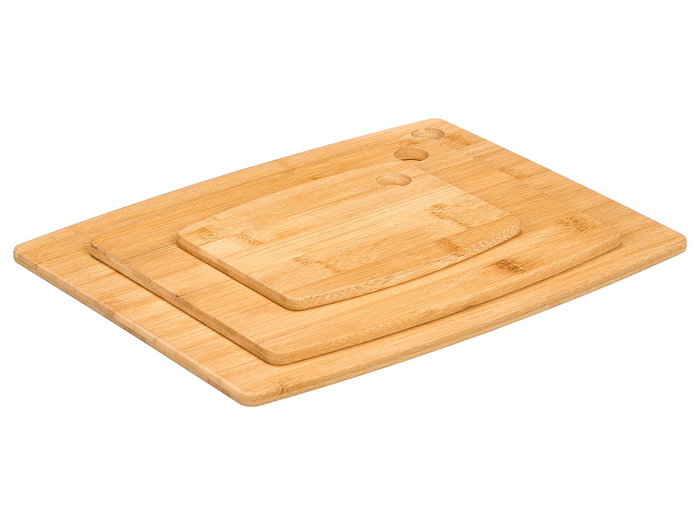 KINVARA Set de 3 planches à découper en bambou