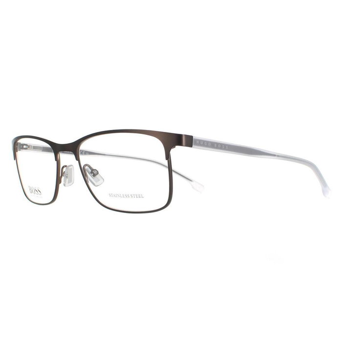Monture de Lunettes Homme Hugo Boss BOSS-0967-IT-S-YZ4 Marron ø 54 mm Monture de Lunettes Homme Hugo Boss BOSS-0967-IT-S-YZ4 Marron ø 54 mm
