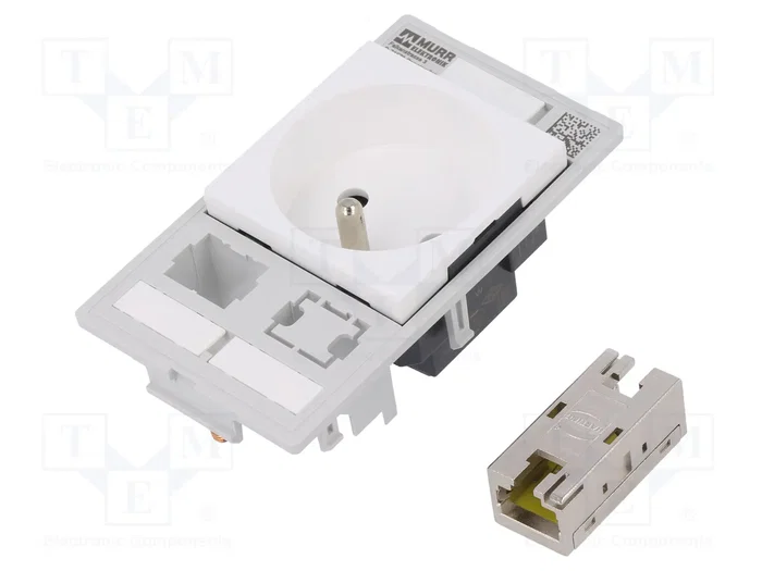 MURRELEKTRONIK Prise simple MODLINK MSDD, RJ45 et fourchette 4mm MURRELEKTRONIK Prise simple MODLINK MSDD, RJ45 et fourchette 4mm