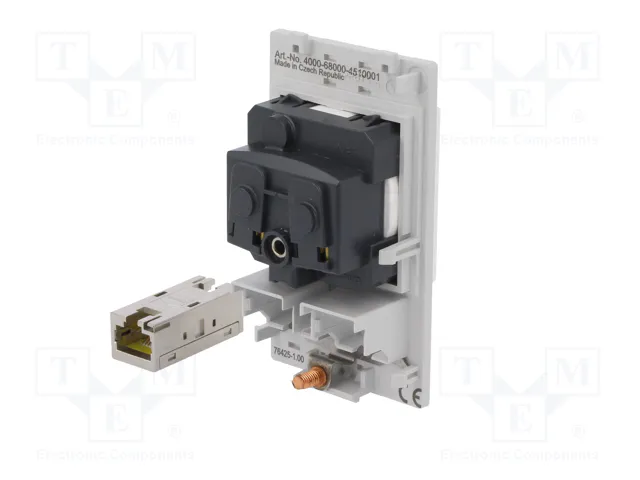 MURRELEKTRONIK Prise simple MODLINK MSDD, RJ45 et fourchette 4mm MURRELEKTRONIK Prise simple MODLINK MSDD, RJ45 et fourchette 4mm