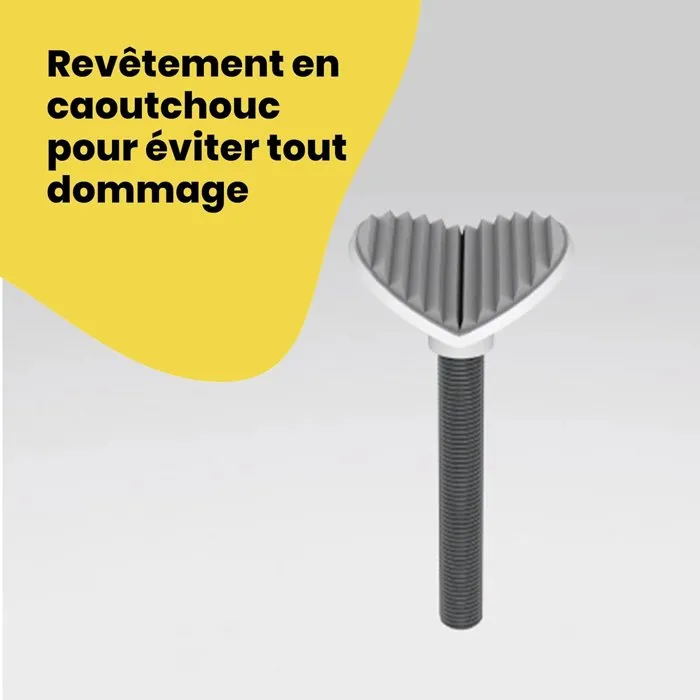 Safety 1st Adaptateur de balustrade pour barrière de sécurité enfant, Lot de 2 - Fixation sur surfaces non planes (balustrade, mur arrondi), Protège les surfaces