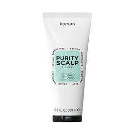 Kemon, Purity Scalp Clay, Masque capillaire à l'argile purifiant, 200 ml