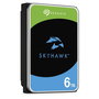 Seagate - Disque dur interne SkyHawk 3.5" 6 To, SATA 6 Gb/s, 256 Mo, CMR, pour surveillance (64 caméras), gestion de santé incluse