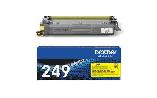 Brother TN-249Y Toner Jaune Haute Capacité 4000 Pages Cartouche Originale
