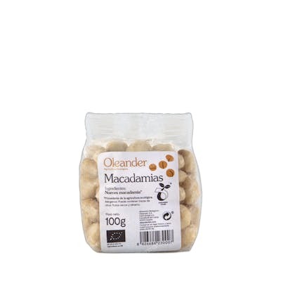 Oleander Macadamias Bio S/G 100 g Vegan Oleander Macadamias Bio S/G 100 g Vegan