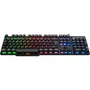 The G-Lab COMBO CHROMIUM EX - Pack Gamer 4-en-1 filaire - Clavier membrane silencieux, souris, tapis de souris - Noir