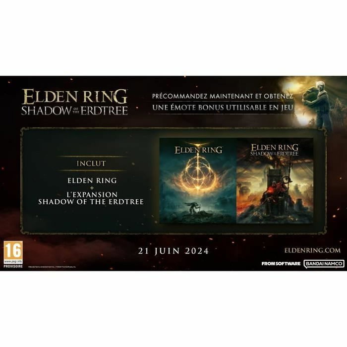 Bandai Namco Entertainment Elden Ring: Shadow of the Erdtree GOTY PS5 Bandai Namco Entertainment Elden Ring: Shadow of the Erdtree GOTY PS5