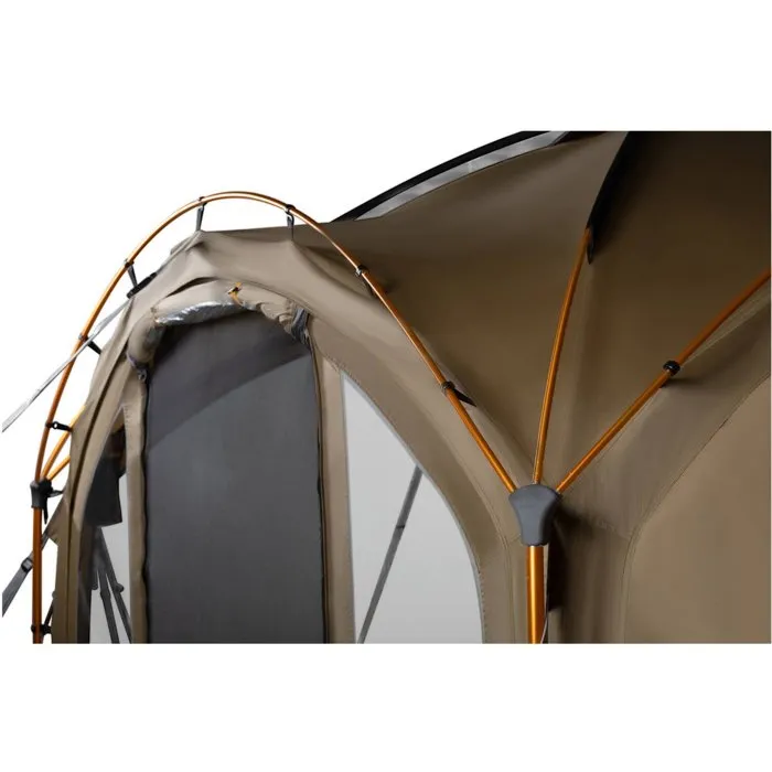 Kampa MOD 250 Dune Abri modulaire 2,50 x 2,50 m Armature aluminium Brun Tente auvent