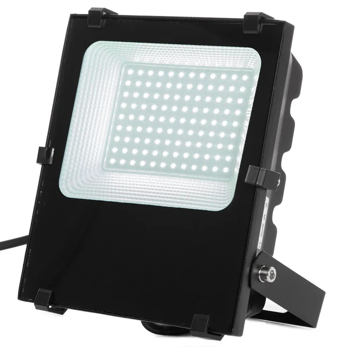 Proyector LED extérieur Lumileds 50W 7500Lm 4200K IP65 réglable 100000h, technologie DOB SMD2835, aluminium, pour murs et jardins