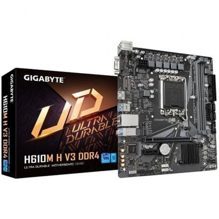 Carte Mère Gigabyte H610M H V3 DDR4 LGA 1700 Carte Mère Gigabyte H610M H V3 DDR4 LGA 1700