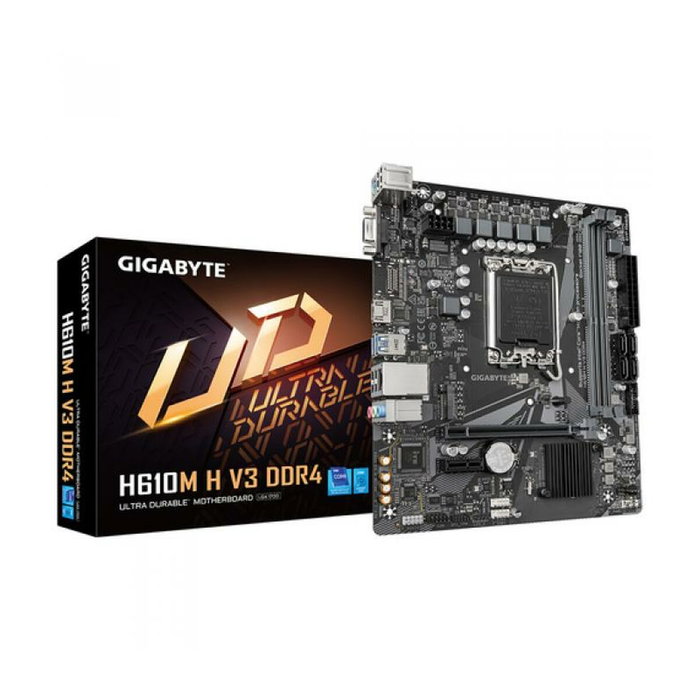Carte Mère Gigabyte H610M H V3 DDR4 LGA 1700 Carte Mère Gigabyte H610M H V3 DDR4 LGA 1700
