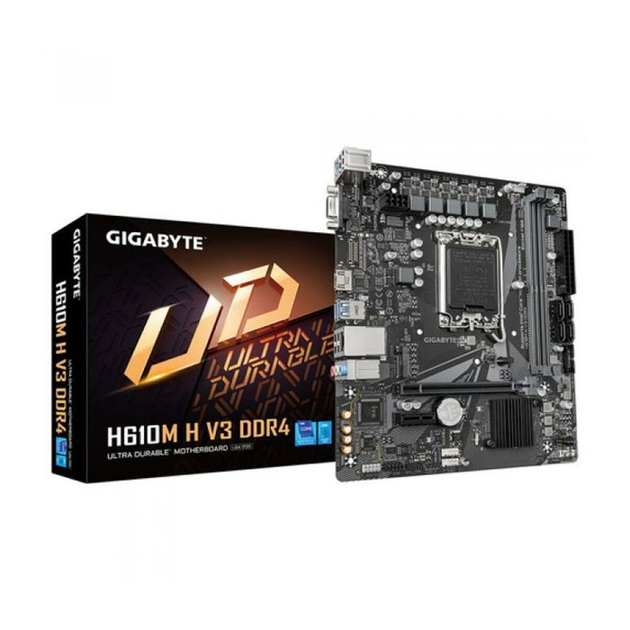 Carte Mère Gigabyte H610M H V3 DDR4 LGA 1700 Carte Mère Gigabyte H610M H V3 DDR4 LGA 1700