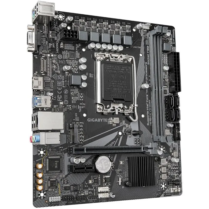 GIGABYTE H610M H V3 DDR4 Carte mère Micro-ATX Chipset Intel H610 Compatible DDR4 pour PC Bureautique et Multimédia