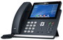 Yealink SIP-T48U - Téléphone IP professionnel avec écran tactile couleur 7" 800x480, ports USB, Bluetooth, Wi-Fi et audio HD - Compatible 3CX et Broadsoft