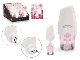 Acorde Diffuseur Électrique Parfum Orchidée 20 ml Blanc 5x12x9 cm (Set de 24)
