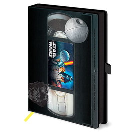 PYRAMID - Cahier A5 Premium Star Wars VHS - Format 14.8x21 cm