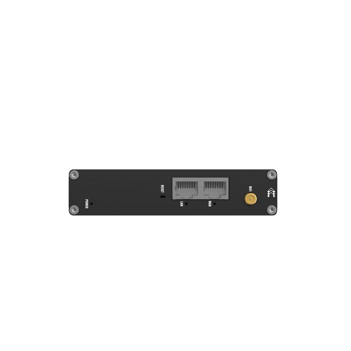 Teltonika Networks RUT140 (EU) - Routeur Ethernet industriel compact, WiFi 4, 2 ports Ethernet, support rail DIN intégré