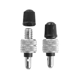 Rawlink Lot de 2 valves pour vélo avec bouchons à visser