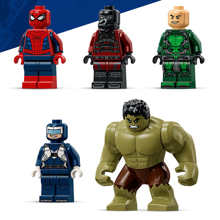 LEGO Marvel L'Affrontement Légendaire entre Spider-Man et Hulk 76350