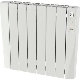 Ferroli Radiateur Électrique à Fluide Caloporteur NEO Connecté Wi-Fi 1000 W Horizontal Blanc - Programmable, Contrôle Intelligent, Économie d'Énergie