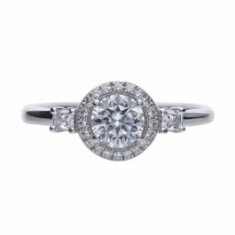 Diamonfire Bague en Argent et Zirconia Taille 17 Gris