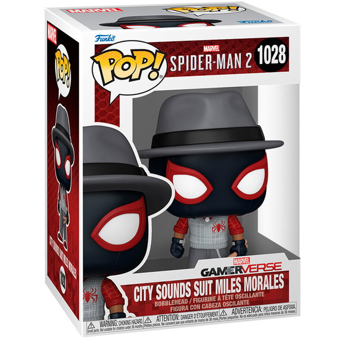 Funko Spiderman 2 POP! Games City Sounds Miles Morales