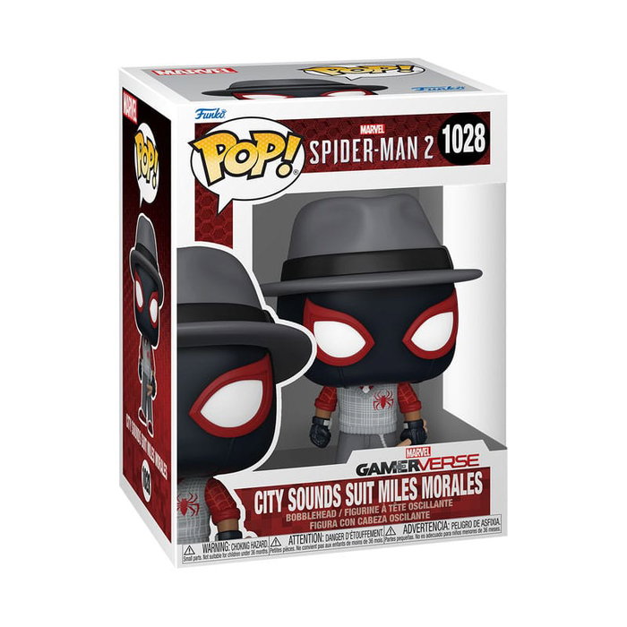 Funko Spiderman 2 POP! Games City Sounds Miles Morales