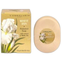L´ERBOLARIO Savon Solide Iris Blanco