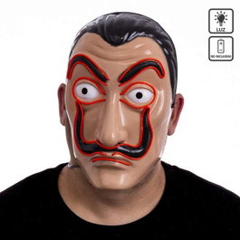 My Other Me Masque Dalí lumineux en PVC