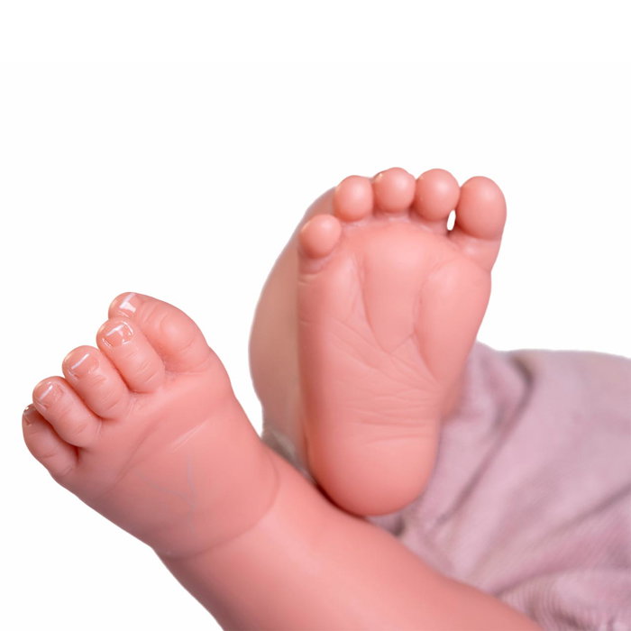 Muñecas Antonio Juan Poupée Reborn Berta avec Ballon Vinyle 3 Ans Multilingue