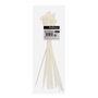 Hantums Colliers de serrage 250 x 4,8 mm en nylon naturel (Lot de 25)