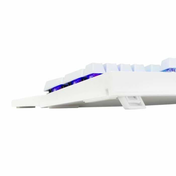 The G-Lab KEYZ RUBIDIUM Clavier Gaming Mécanique Blanc AZERTY