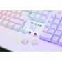 The G-Lab KEYZ RUBIDIUM Clavier Gaming Mécanique Blanc AZERTY