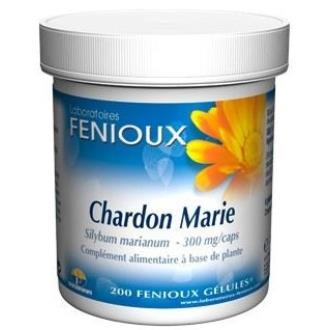 FENIOUX Cardo Mariano 200 capsules Complément Alimentaire Hepatoprotector FENIOUX Cardo Mariano 200 capsules Complément Alimentaire Hepatoprotector