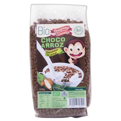 SOLNATURAL Choco Arroz Bio 500 g SOLNATURAL Choco Arroz Bio 500 g
