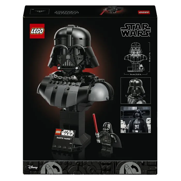Lego 75439 Set de Construction pour Adultes - Buste de Dark Vador Star Wars