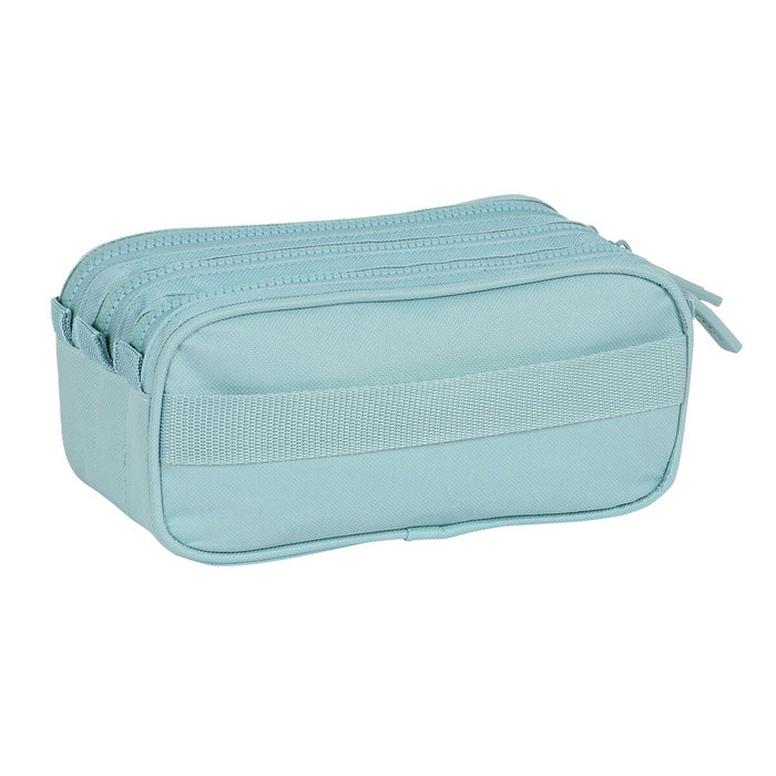 Safta Trousse Fourre-Tout Triple Big Safta Basic Bleu
