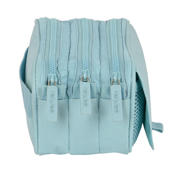 Safta Trousse Fourre-Tout Triple Big Safta Basic Bleu