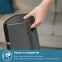 Philips Série 5000 - Radiateur soufflant connecté électrique 2000 W Gris foncé - Chauffage rapide IA, App Air+, 5 sécurités