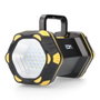 Edm Lampe Torche LED Titan Guard Rechargeable 3 Points de Lumière 5W 2W 3W 420lm USB Autonomie 17h