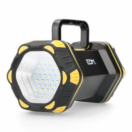 Edm Titan Guard Lampe torche LED rechargeable à 3 points de lumière